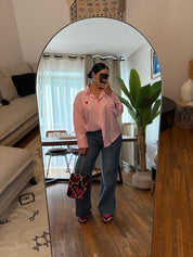 Jean bleu Wide Leg - Confort & Style Tendance