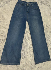 Jean bleu Wide Leg - Confort & Style Tendance