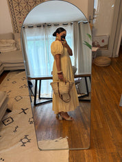 Robe Jaune Pastel Bohème - Longueur Maxi