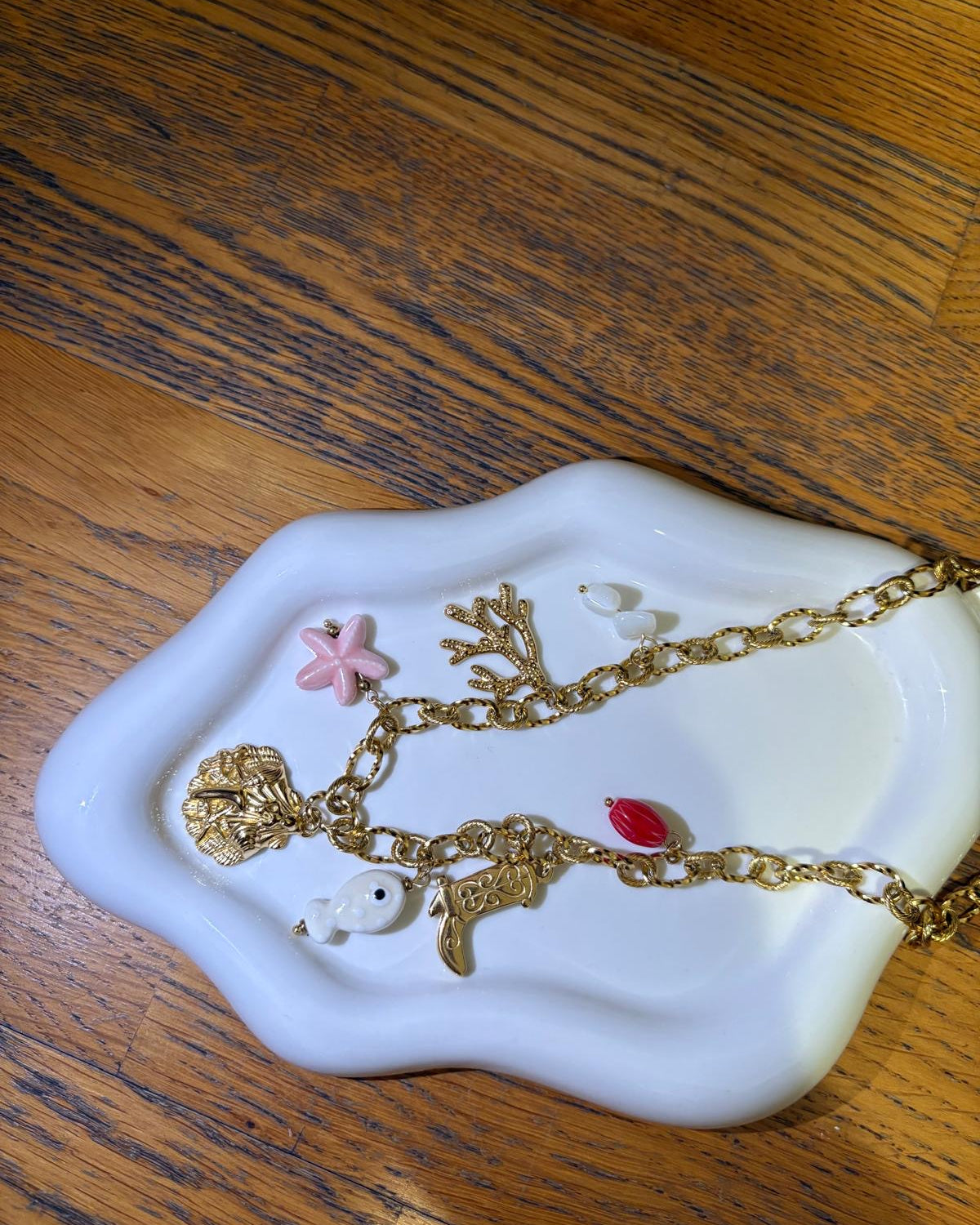 Collier charms poisson